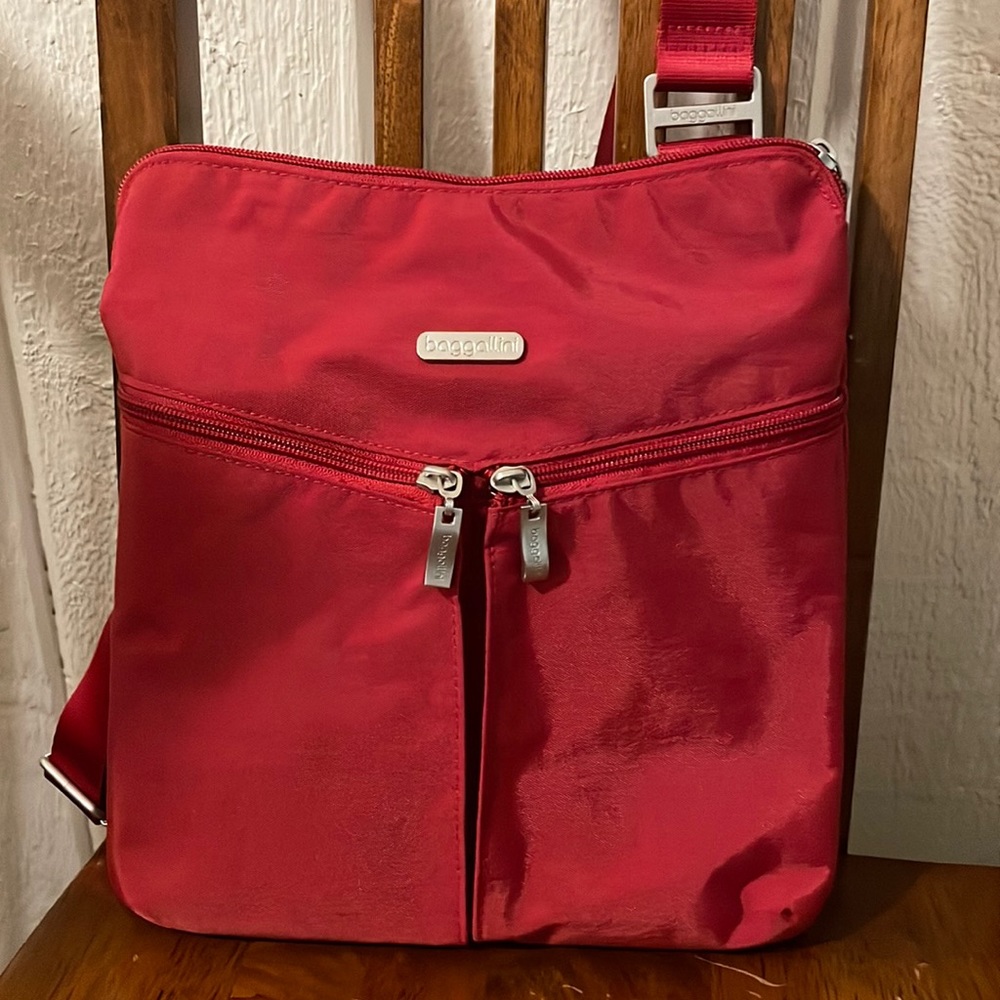 Red Crossbody Baggallini Purse